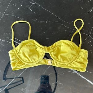 Sommer swim Rylee Pascolo- Balconette bikini top. Removable straps.